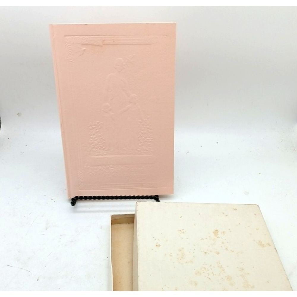 Vintage Log O'Life Album Nursery Book Baby to Adult 1946 Pink Original Box NOS